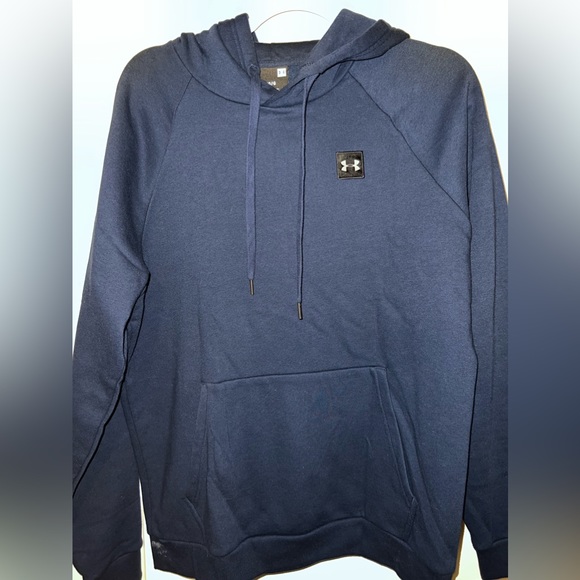 Navy Men’s Under Armour Hoodie - Picture 2 of 7